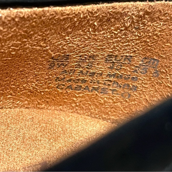 NEW Naturalizer Cabaret Loafers Sz 9 Wide Black Chunky Lug Sole Platform Buckle - Picture 6 of 7